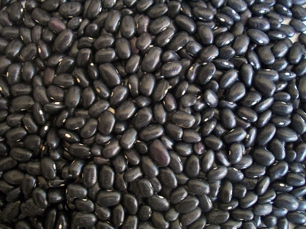 black beans bohnen
